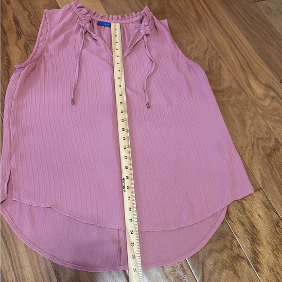 Apt 9 Ruffled Trim Sleeveless Blouse - Picture 3 of 7